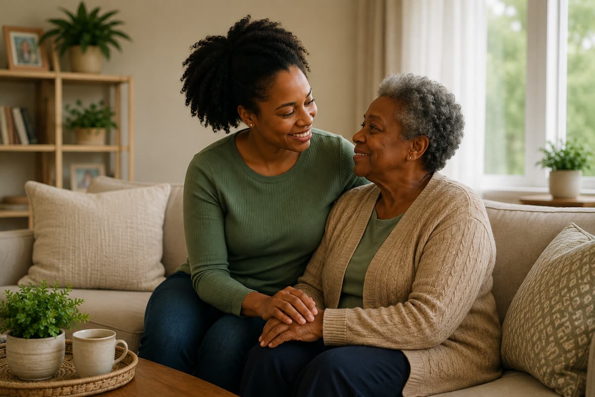 Frequently Asked Questions When is Alzheimer's Awareness Month September is observed internationally as World Alzheimer's Month, with World Alzheimer's Day falling on September 21 each year. It's a time set aside to raise awareness, reduce stigma, and support families affected by Alzheimer's and other forms of dementia. What's the difference between Alzheimer's and dementia Dementia is an umbrella term for symptoms like memory loss and confusion that interfere with daily life. Alzheimer's is a specific disease and the most common cause of dementia. So Alzheimer's is a type of dementia, but not all dementia is Alzheimer's. Only a physician can diagnose the cause of memory changes. What are the early signs of Alzheimer's disease Early signs can include repeating questions, misplacing items, trouble recalling recent conversations, difficulty finding words, and small lapses managing familiar tasks. These signs are easy to miss. If you notice them in a loved one, it's worth gently encouraging a check-in with their doctor. Does Caring Family Home Care provide medical or memory-care treatment No. Caring Family Home Care is a non-medical, non-clinical in-home care agency. We provide companionship, daily living support, home safety awareness, and cognitive and memory support for families noticing early signs, and we always encourage families to work closely with their loved one's physician for diagnosis and medical care. How can in-home care help a loved one with Alzheimer's In-home care helps a loved one stay in the comfort of familiar surroundings while receiving support with daily routines, personal care, companionship, and home safety. It also gives family caregivers much-needed respite. Care plans can grow and adjust as needs change over time. Which areas do you serve We serve Allentown, Philadelphia, Feasterville, and families throughout Berks, Bucks, Carbon, Chester, Delaware, Lackawanna, Lehigh, Monroe, Montgomery, Northampton, and Schuylkill counties.